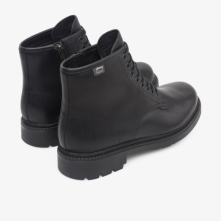 Camper Hardwood Ankle Boots Black - Mens Singapore DFVSNM-041